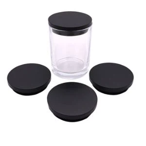 Grenen hout deksel voor kaars