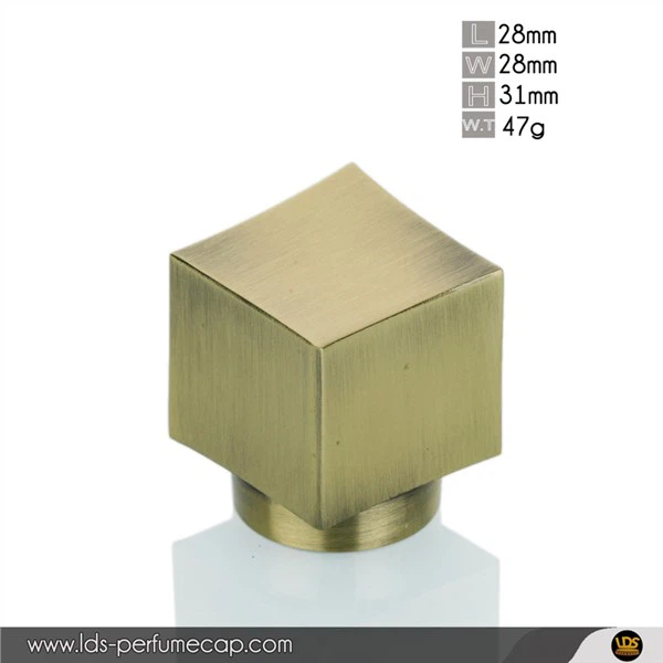 Geborsteld metalen parfum spuitdop