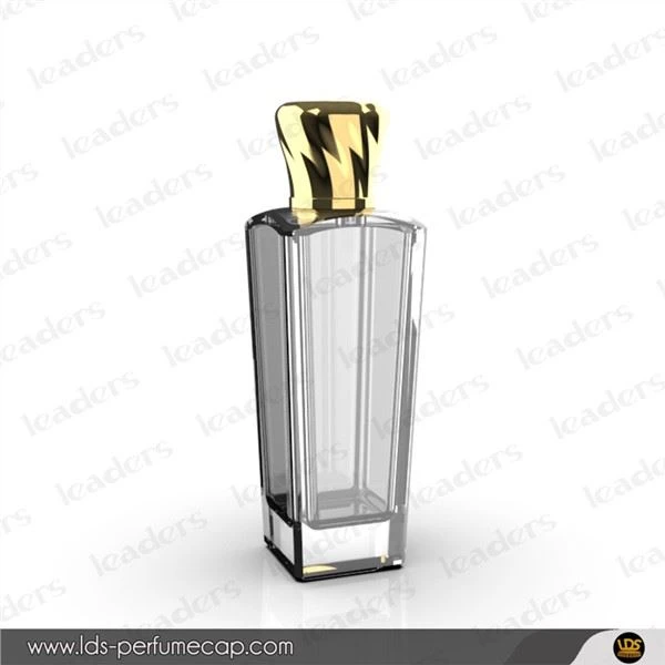 Parfumflesje van 50 ml en ontwerp met zamac-dop
